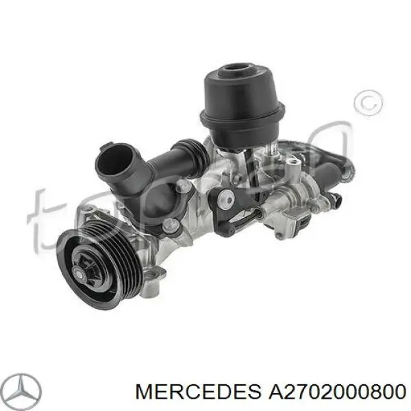 Bomba de água (bomba) de esfriamento Mercedes A2702000800 preço, a partir de 323,81 USD