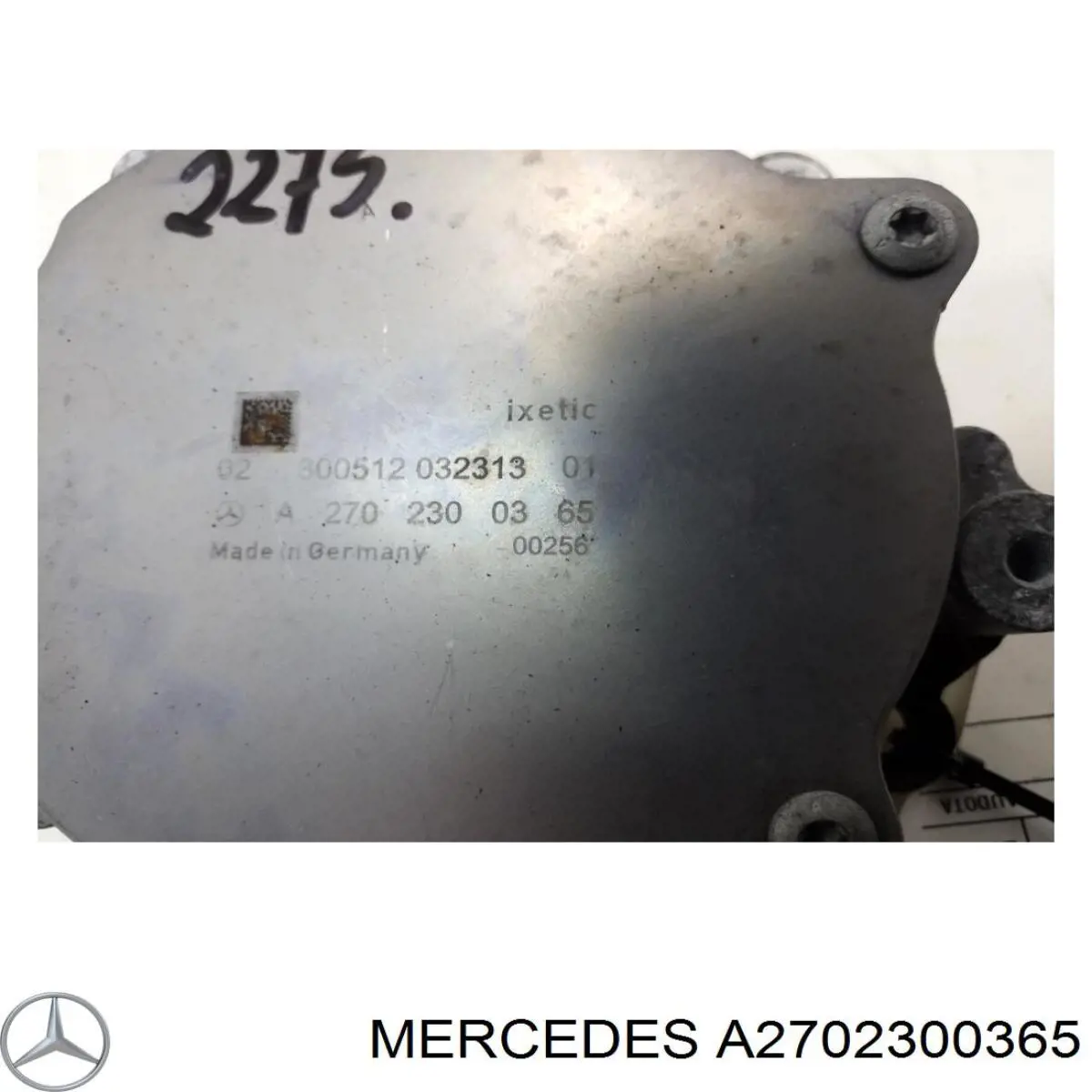 Bomba a vácuo Mercedes A2702300365 preço, a partir de 117,68 USD