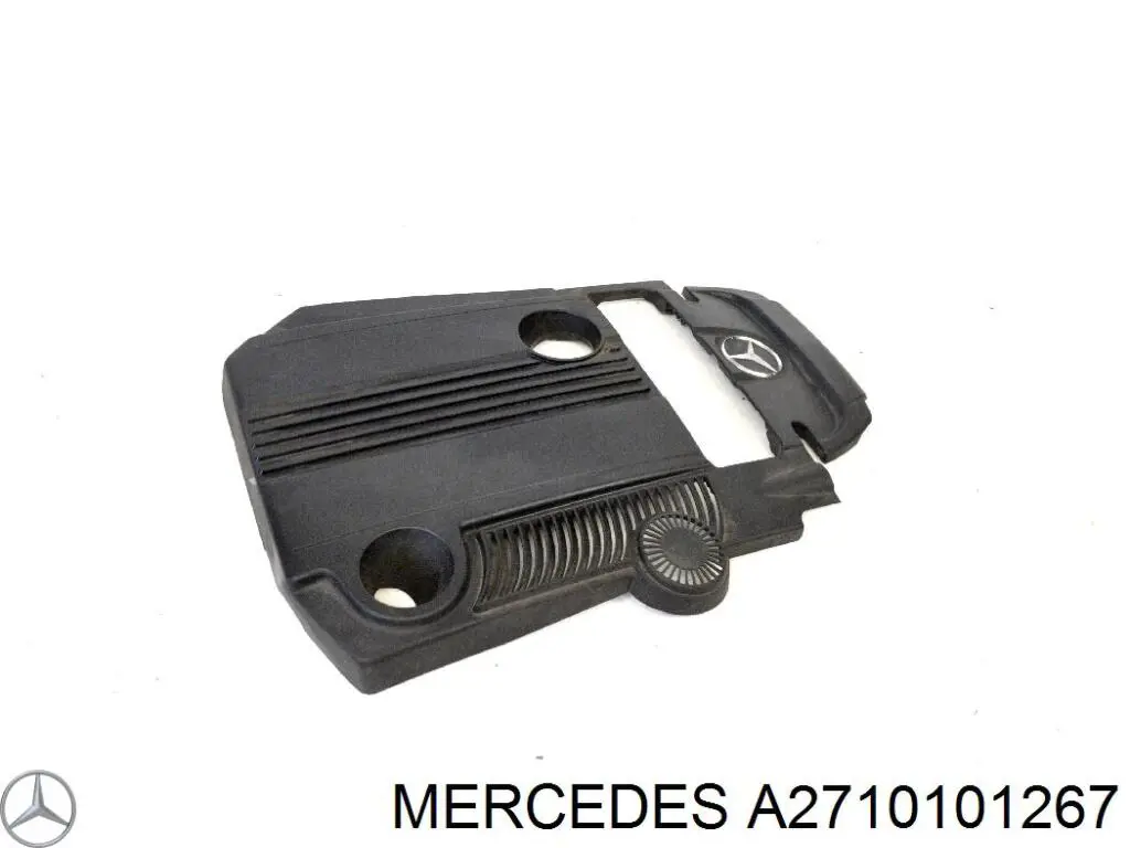A2710101267 Mercedes Tampa de motor decorativa