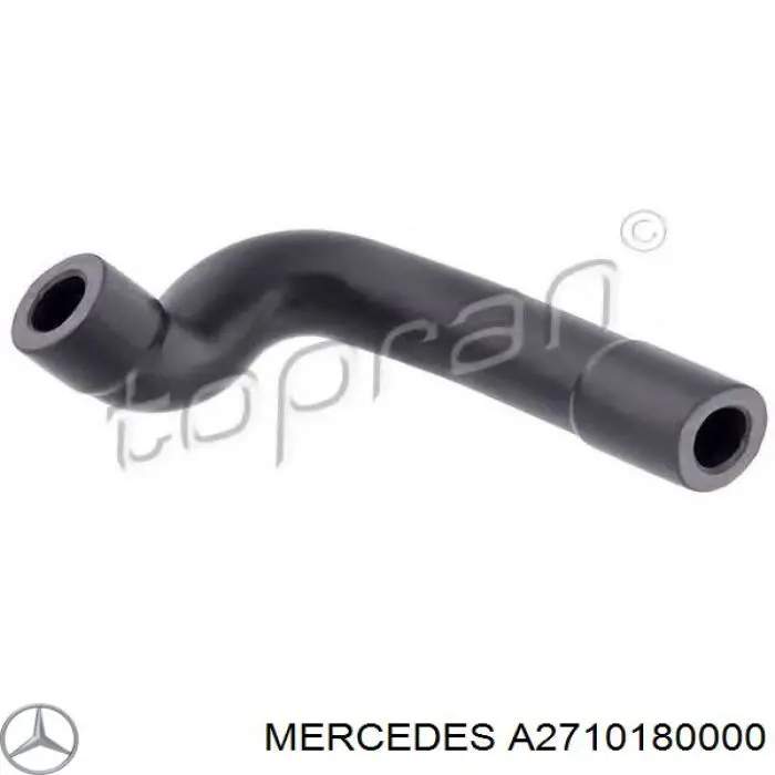 2710180000 Mercedes Cano derivado de ventilação de cárter (de separador de óleo)