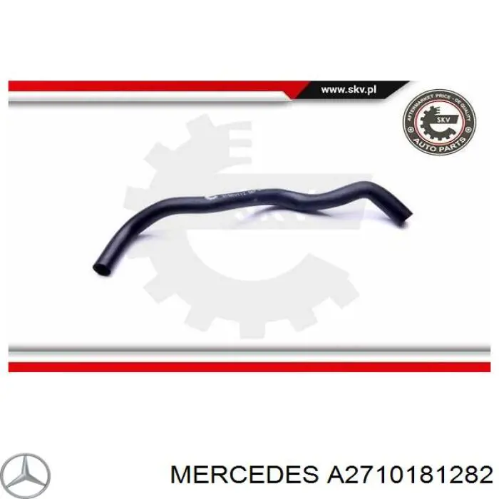 Cano derivado de ventilação de cárter (de separador de óleo) Mercedes A2710181282 preço, a partir de 6,60 USD