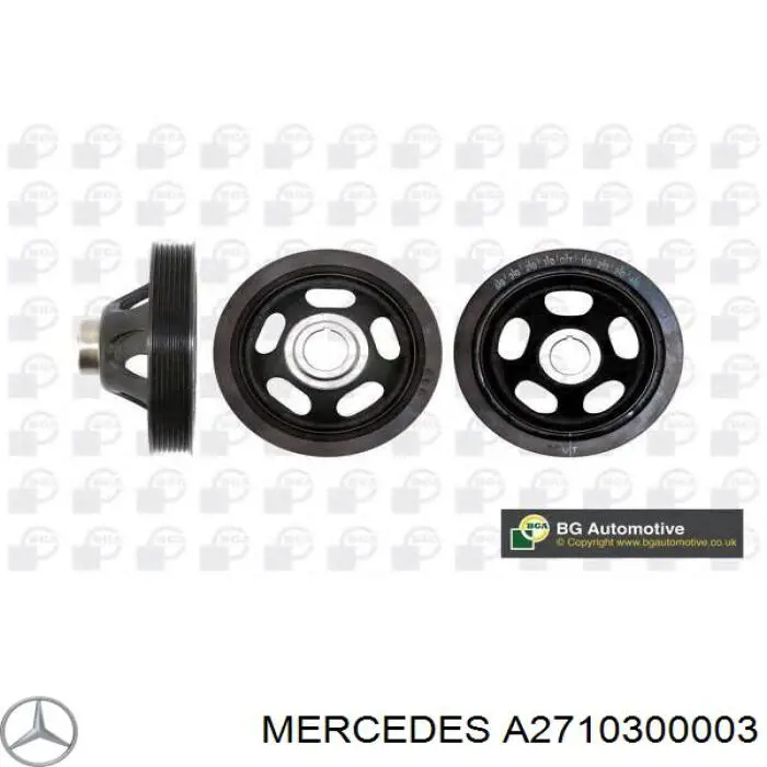 Polia de cambota Mercedes A2710300003 preço, a partir de 57,99 USD
