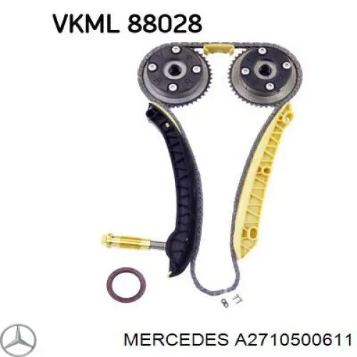 Compre A2710500611 Mercedes Reguladora de tensão da cadeia do mecanismo de distribuição de gás