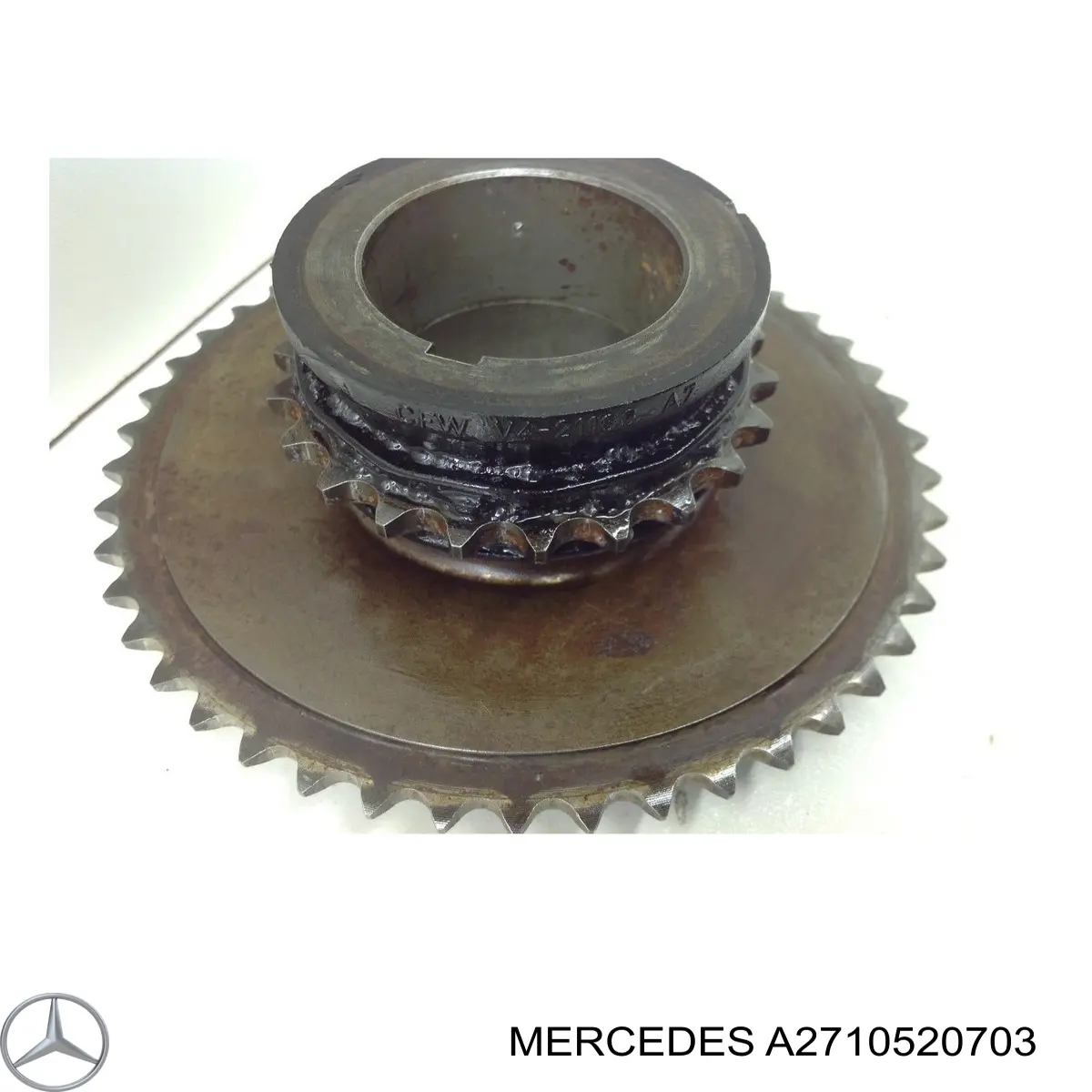 Engrenagem de cadeia da roda dentada de acionamento de cambota de motor Mercedes 2710520603 preço, a partir de 114,67 USD