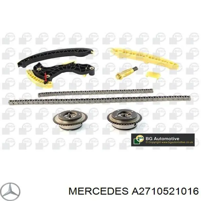 A2710521016 Mercedes Amortecedor de cadeia do mecanismo de distribuição de gás