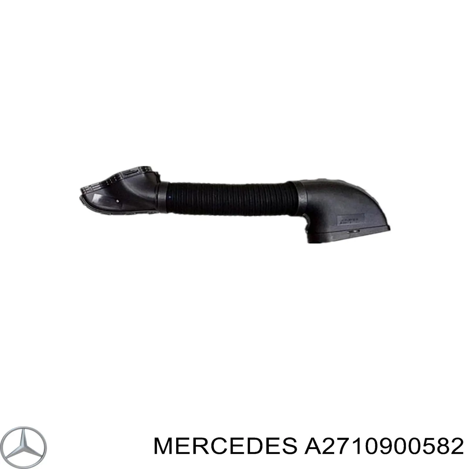 A2710900582 Mercedes Cano derivado de ar, entrada de filtro de ar