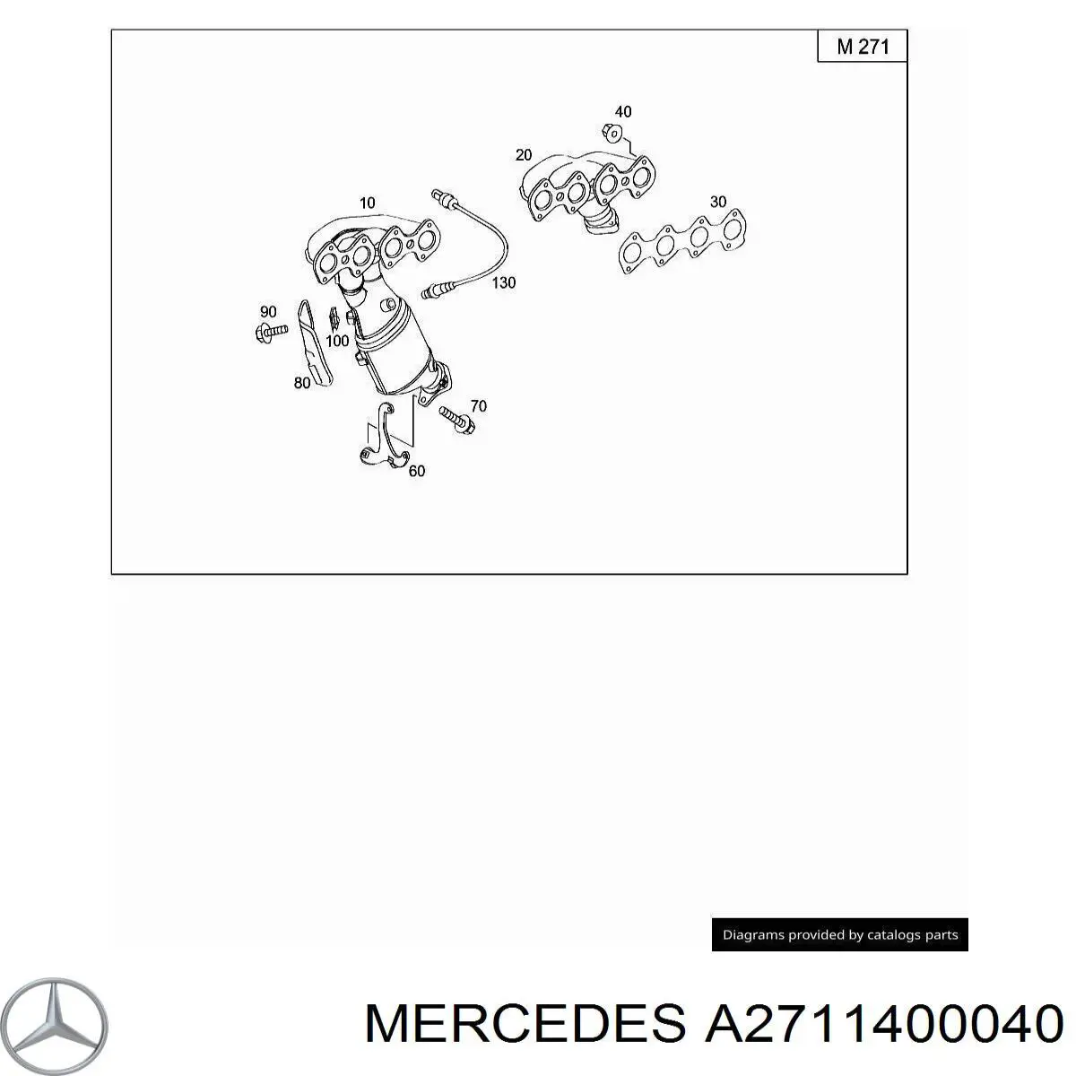  Mercedes A2711400040 preço, a partir de 38,20 USD
