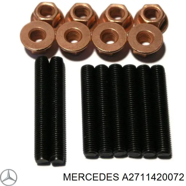 Porca de tubo coletor de escape Mercedes A2711420072 preço, a partir de 6,51 USD
