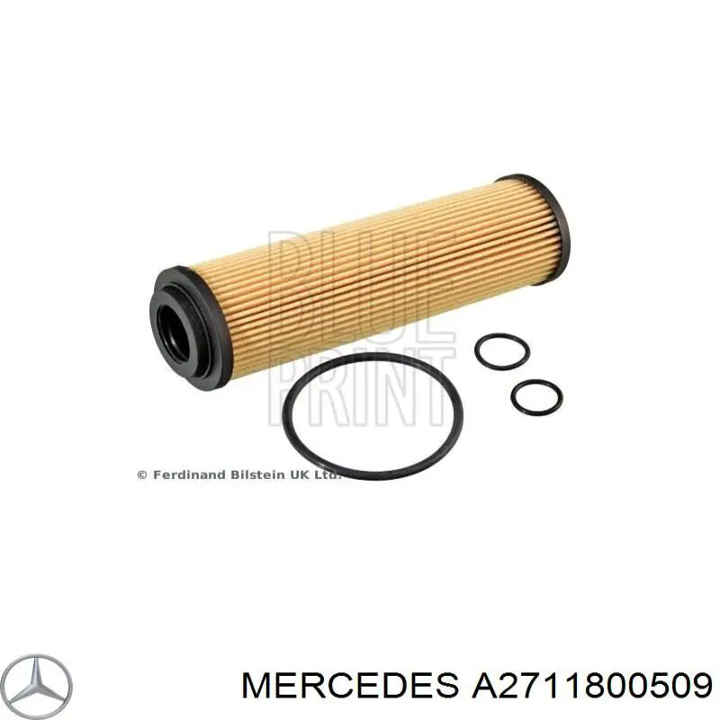 Filtro de óleo Mercedes A2711800509 preço, a partir de 17,74 USD