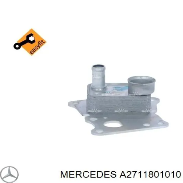 A2711801010 Mercedes Caixa do filtro de óleo