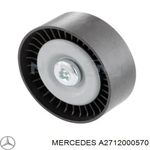 Rolo parasita da correia de transmissão Mercedes A2712000570 preço, a partir de 50,10 USD