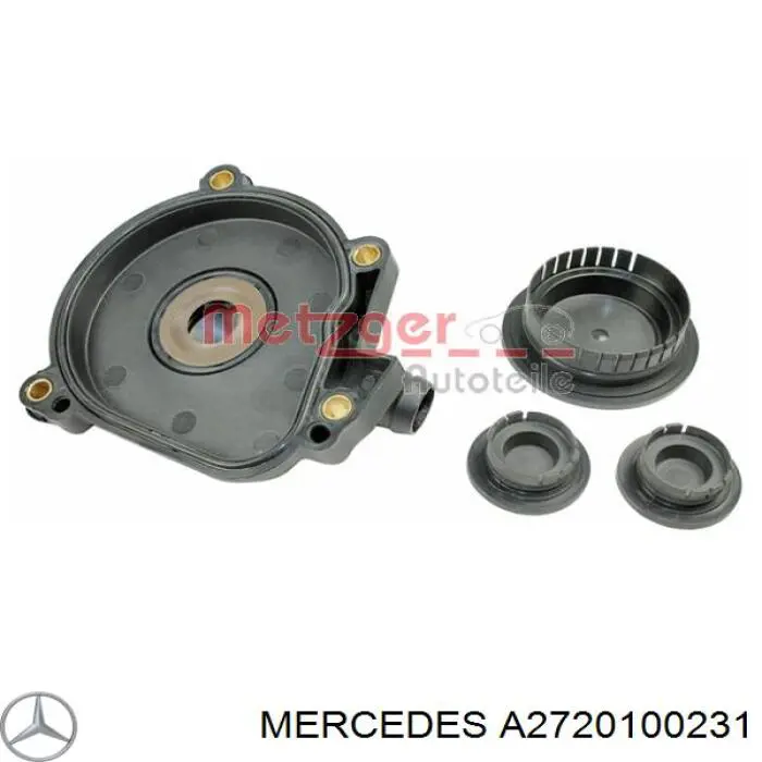 A2720100231 Mercedes Tampa de separador (de separador de óleo)