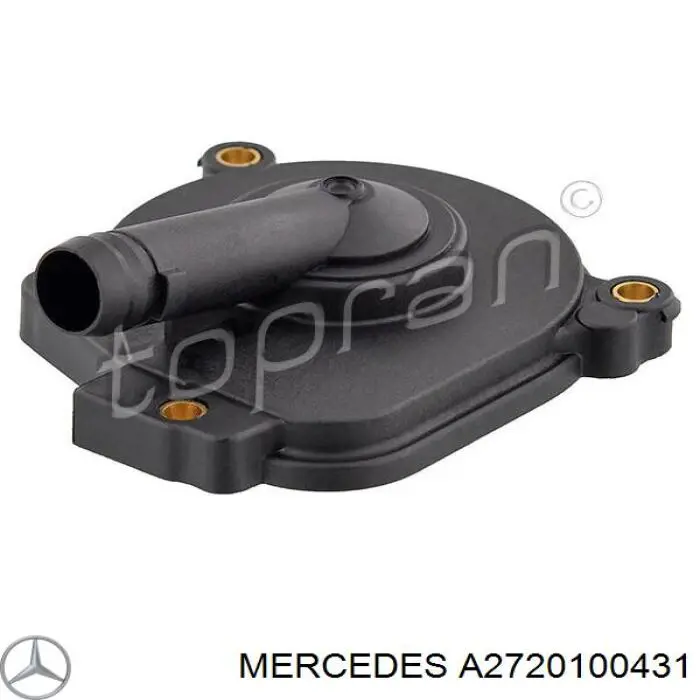 A2720100431 Mercedes Tampa de separador (de separador de óleo)