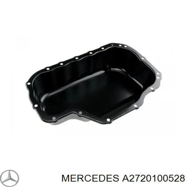 Compre A2720100528 Mercedes Panela de óleo de cárter do motor, parte inferior