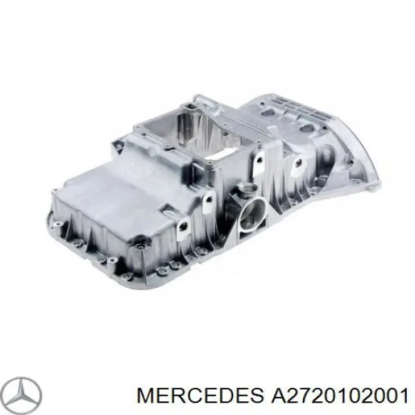 Panela de óleo de cárter do motor, parte superior Mercedes A2720102001 preço, a partir de 320,87 USD