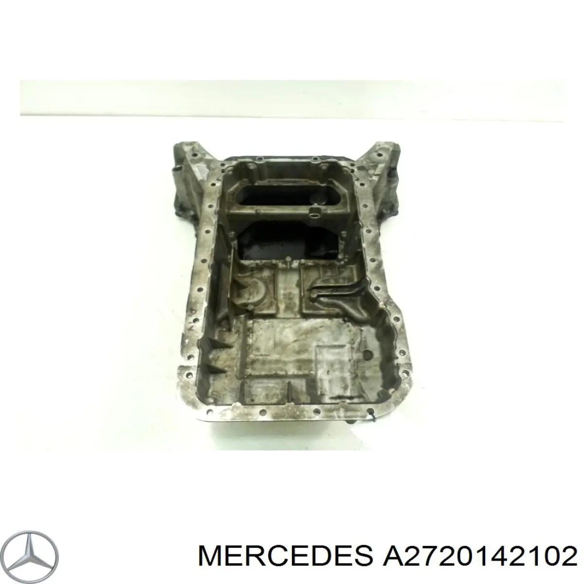 Compre A2720140802 Mercedes Panela de óleo de cárter do motor, parte superior