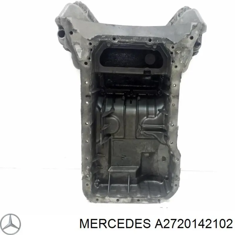 Panela de óleo de cárter do motor, parte superior Mercedes A2720140802 preço, a partir de 155,62 USD