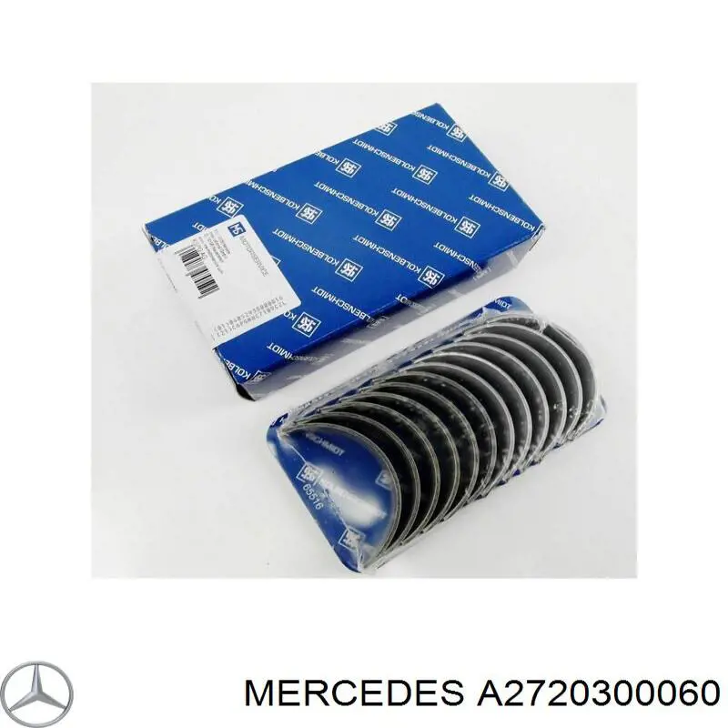 Folhas inseridas de cambota de biela, kit, padrão (STD) Mercedes A2720300060 preço, a partir de 21,28 USD