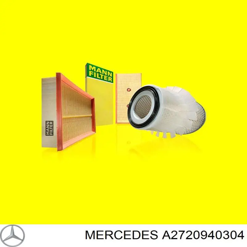 Filtro de ar A2720940304 Mercedes