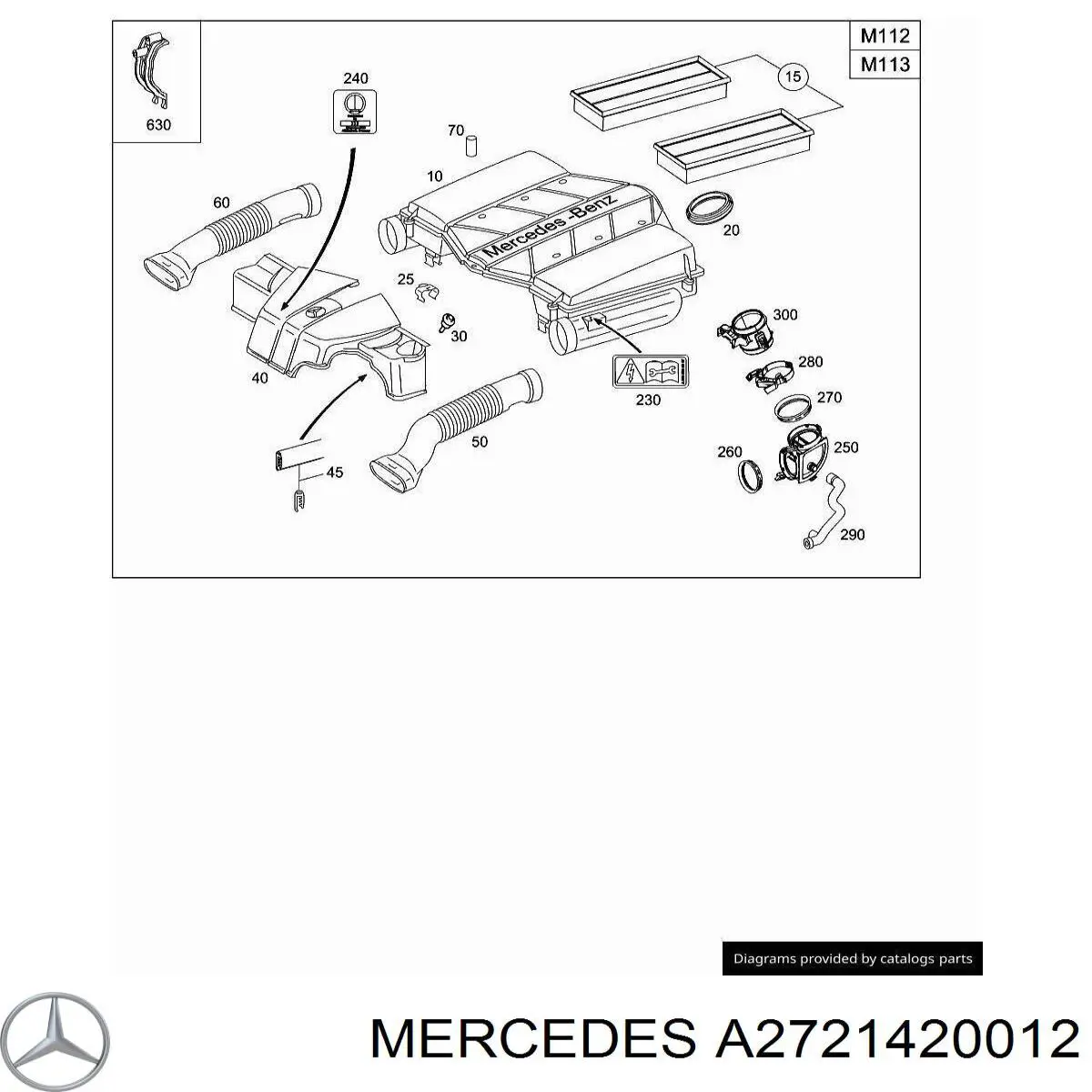  Mercedes A2721420012 preço, a partir de 9,80 USD