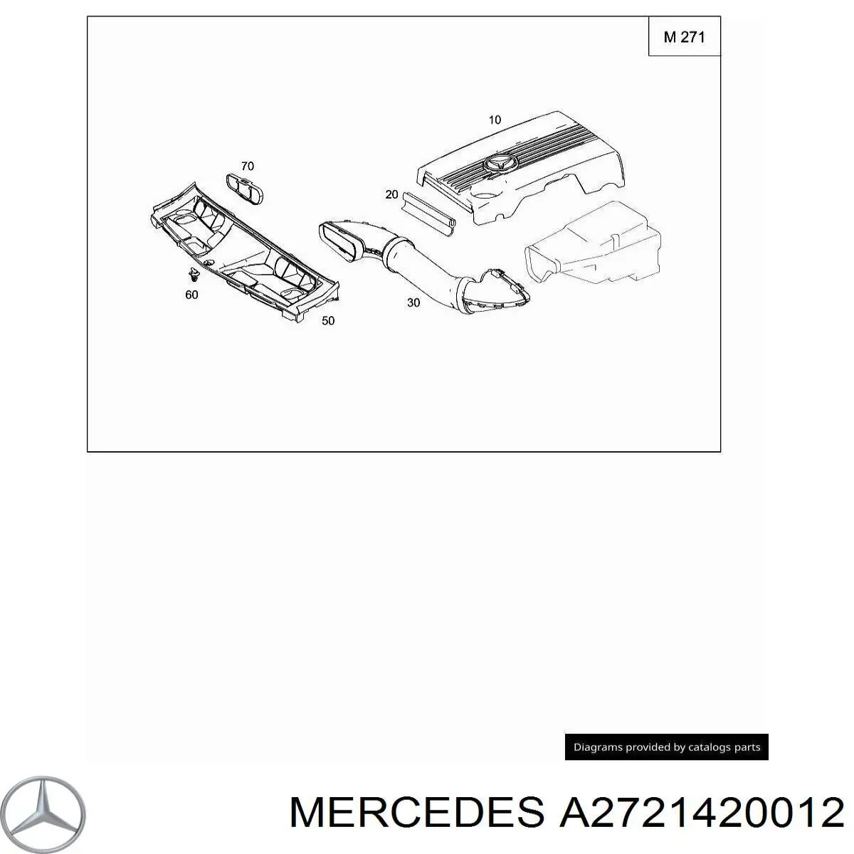 Compre A2721420012 Mercedes 