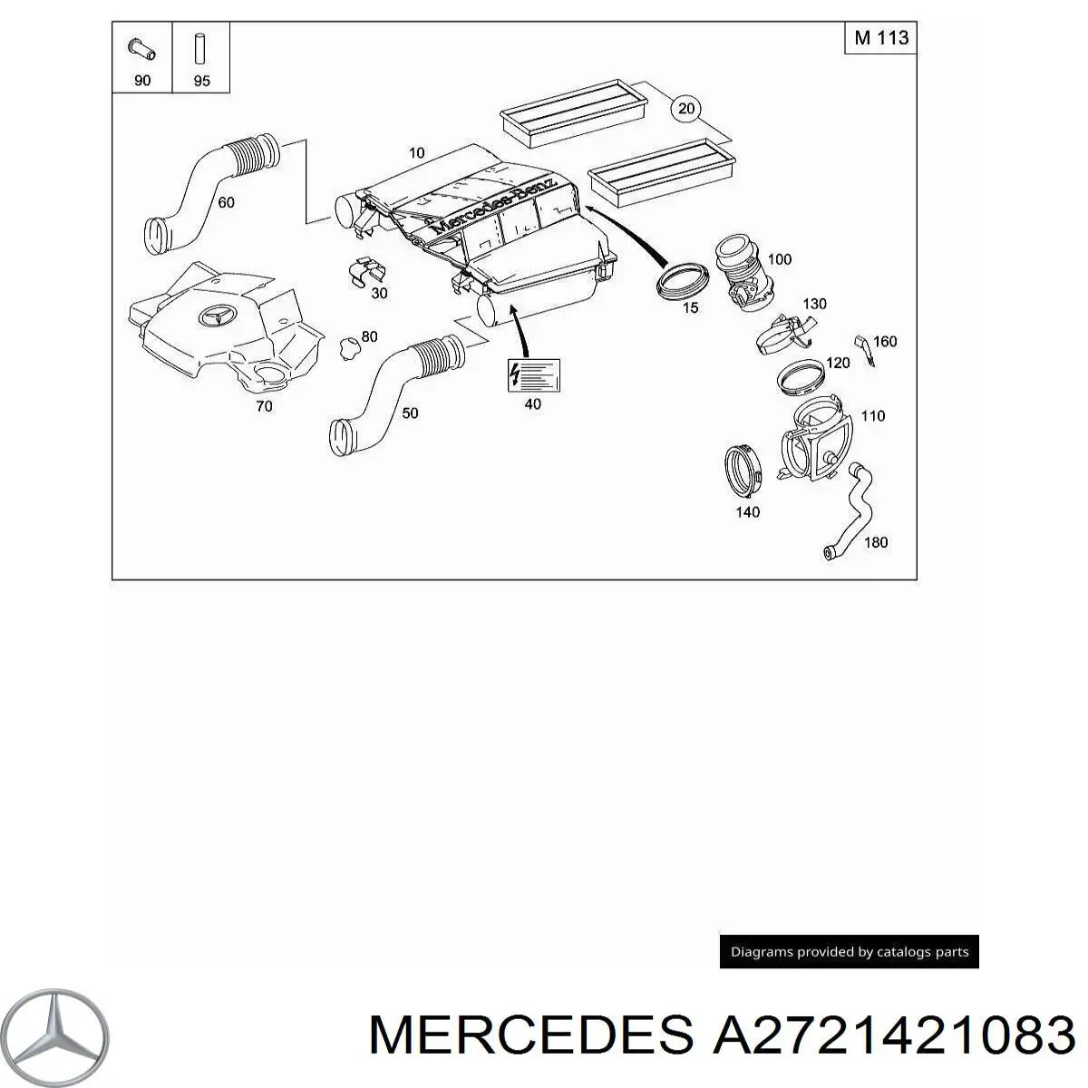 Compre A2721421083 Mercedes 