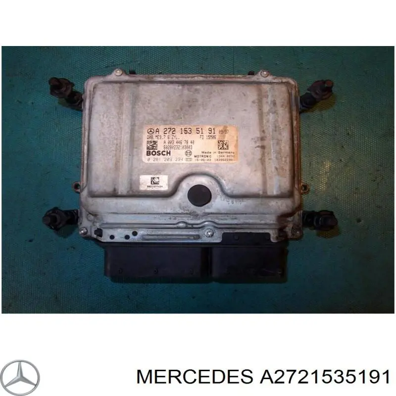 A2721535191 Mercedes Módulo de direção (Centralina eletrônica) de motor