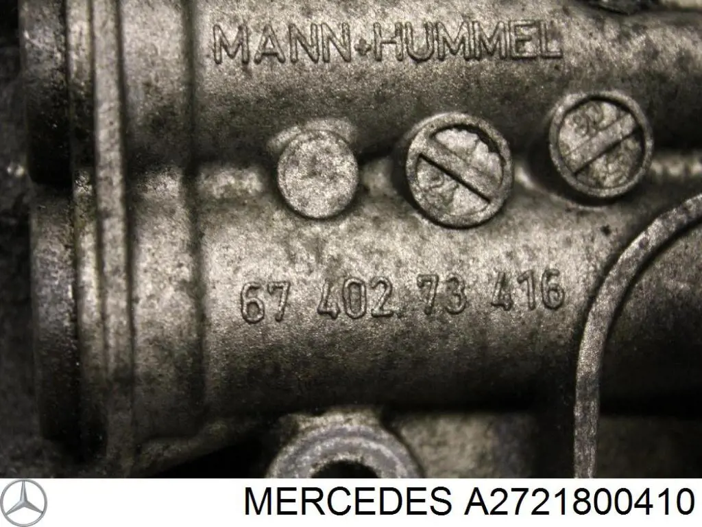Compre A2721800410 Mercedes Caixa do filtro de óleo