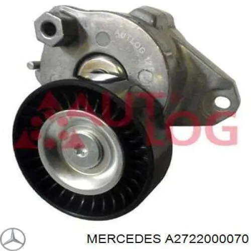Reguladora de tensão da correia de transmissão Mercedes A2722000070 preço, a partir de 51,16 USD