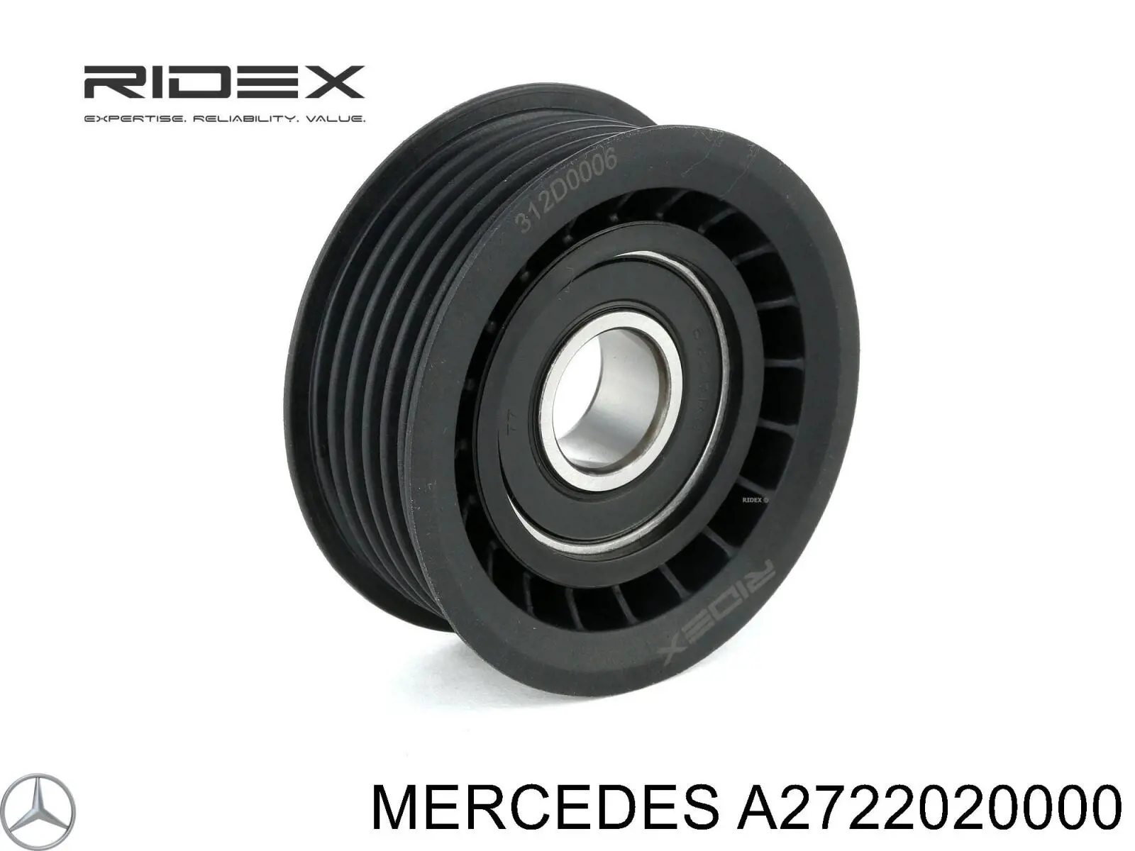 Rolo parasita da correia de transmissão Mercedes A2722020000 preço, a partir de 13,42 USD