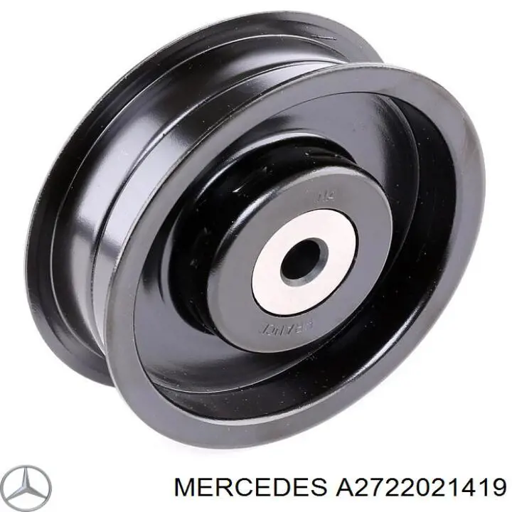 A2722021419 Mercedes Rolo parasita da correia de transmissão