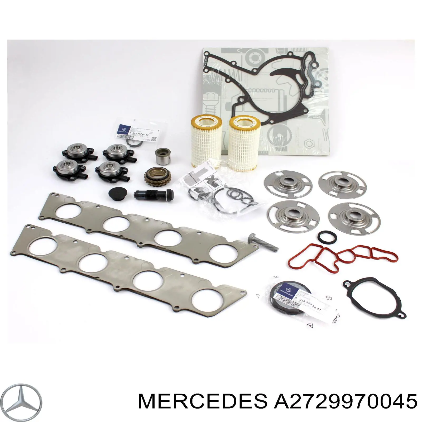 Vedante de tampa dianteira de motor Mercedes A2729970045 preço, a partir de 3,04 USD