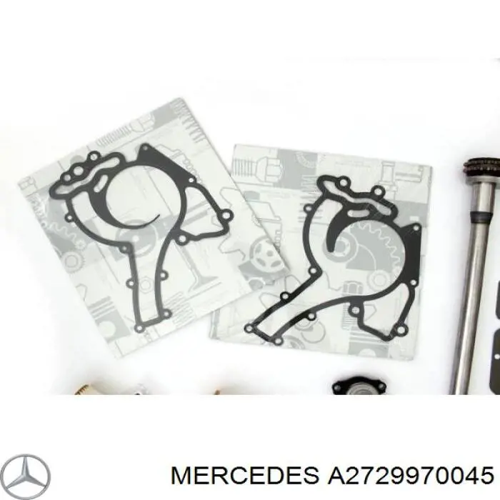 A2729970045 Mercedes Vedante de tampa dianteira de motor