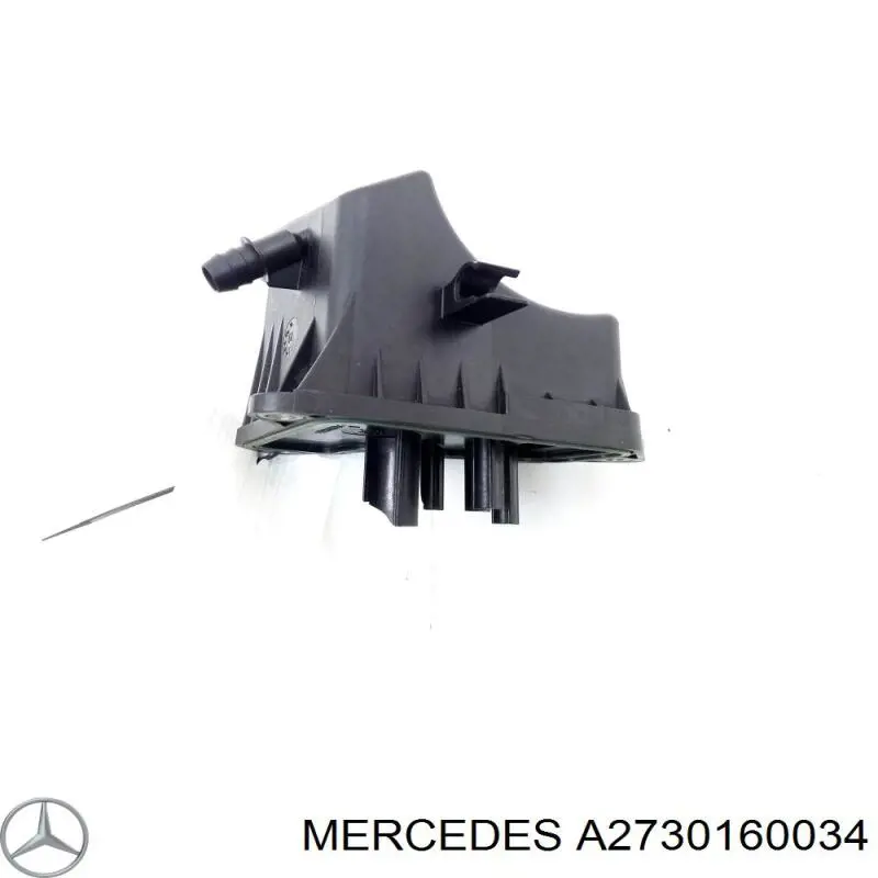 A2730160034 Mercedes Válvula PCV de ventilação dos gases de cárter