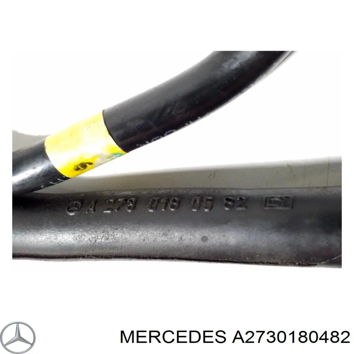 Cano derivado de ventilação de cárter (de separador de óleo) Mercedes A2730180482 preço, a partir de 49,82 USD