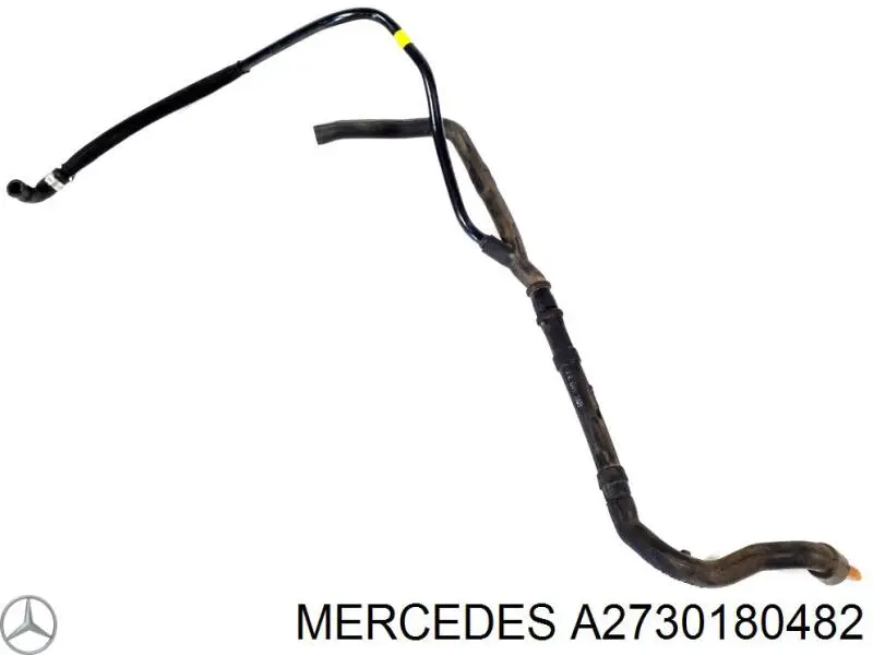 A2730180482 Mercedes Cano derivado de ventilação de cárter (de separador de óleo)