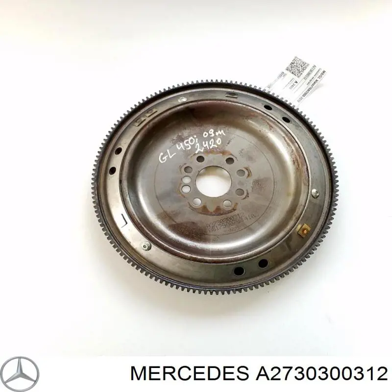 A2730300312 Mercedes Volante de motor