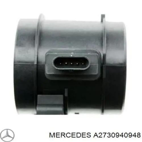 Sensor de fluxo (consumo) de ar, medidor de consumo M.A.F. - (Mass Airflow) Mercedes A2730940948 preço, a partir de 63,10 USD