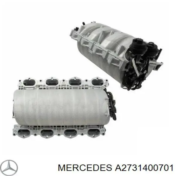 Tubo coletor de admissão Mercedes A2731400701 preço, a partir de 437,66 USD
