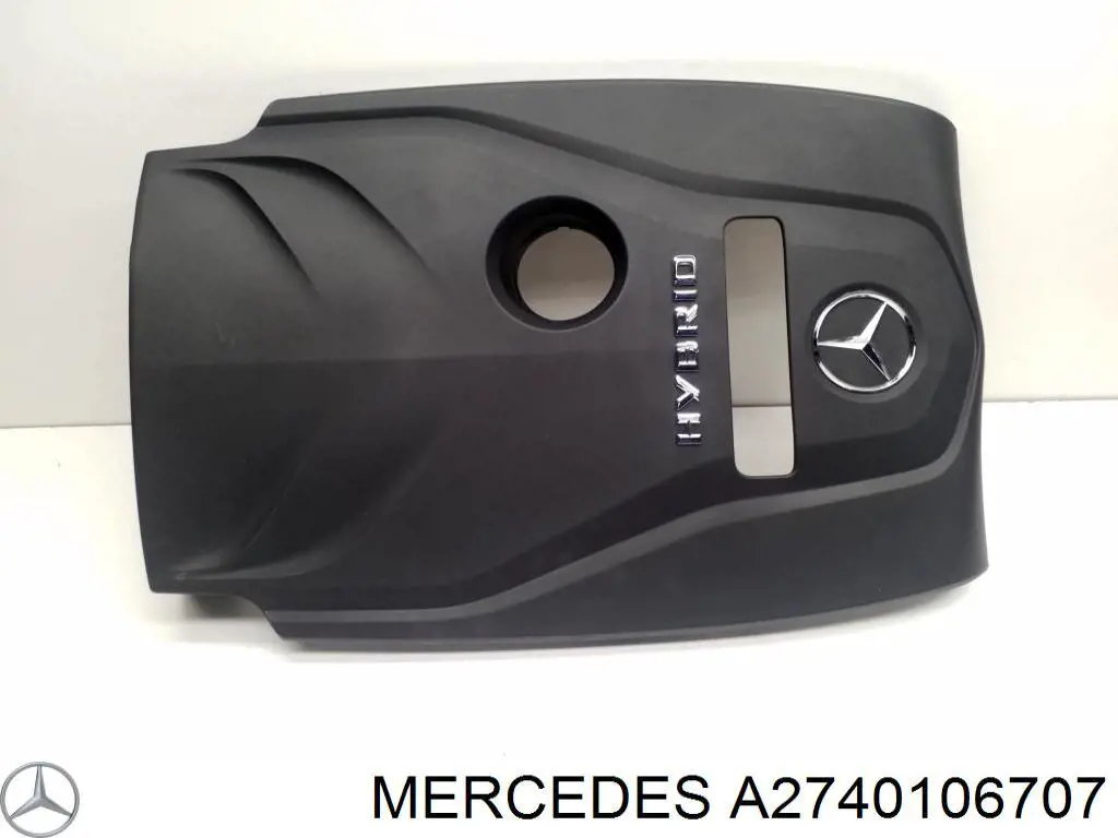 A2740106707 Mercedes Tampa de motor decorativa