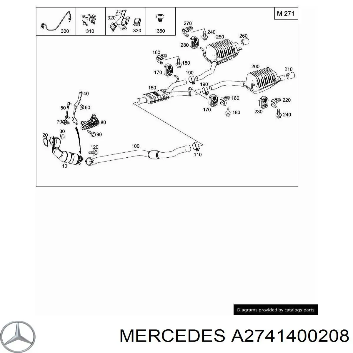 Convertidor - catalisador Imasaf 491533 preço, a partir de 494,06 USD