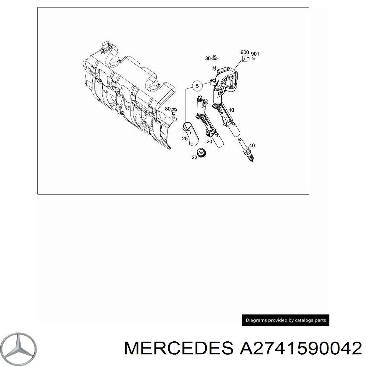 A2741590142 Mercedes 