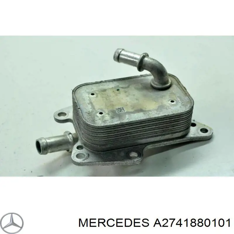 Radiador de óleo (frigorífico), debaixo de filtro Mercedes A2741880101 preço, a partir de 56,69 USD