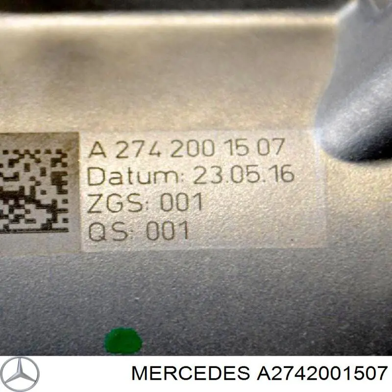 Compre A2742001507 Mercedes Bomba de água (bomba) de esfriamento