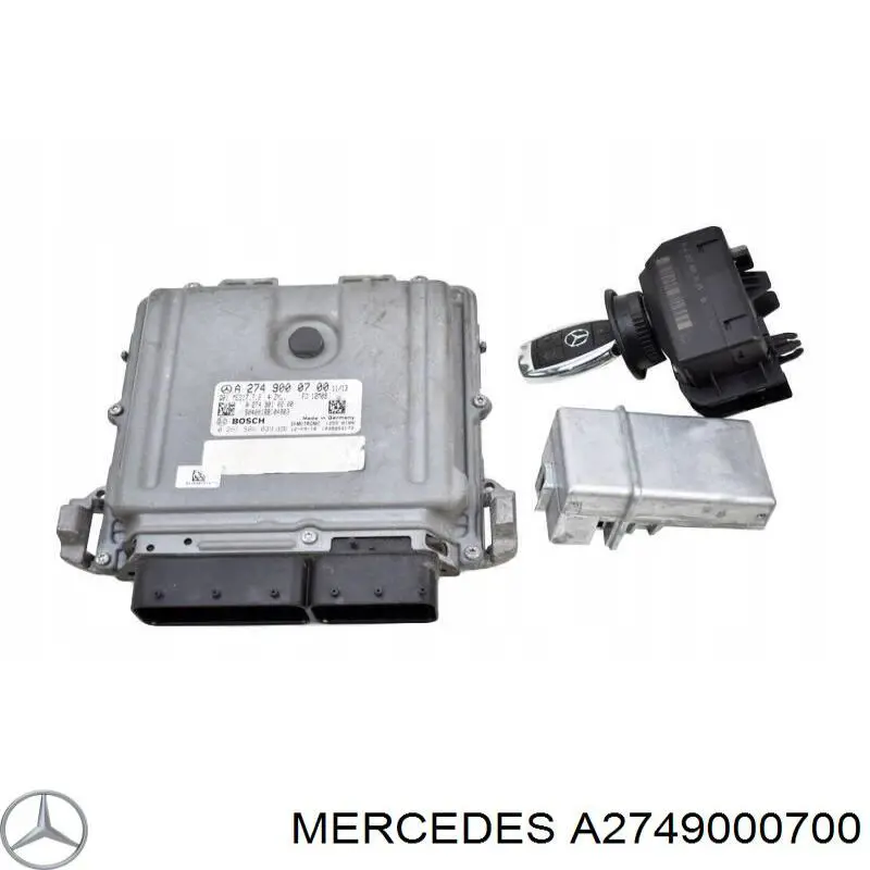 A2749000700 Mercedes Módulo de direção (Centralina eletrônica) de motor
