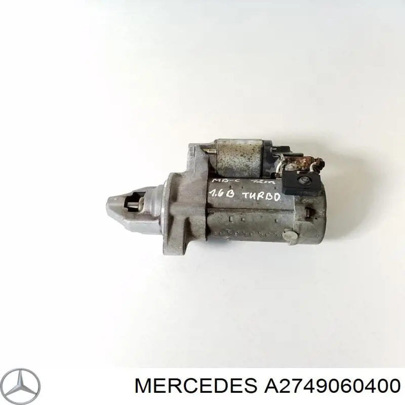 A2749060400 Mercedes Motor de arranco