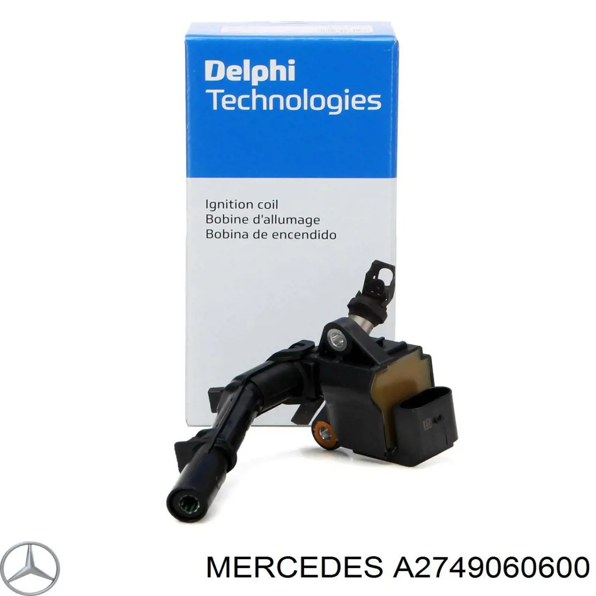 Bobina de ignição Mercedes A2749060600 preço, a partir de 64,44 USD