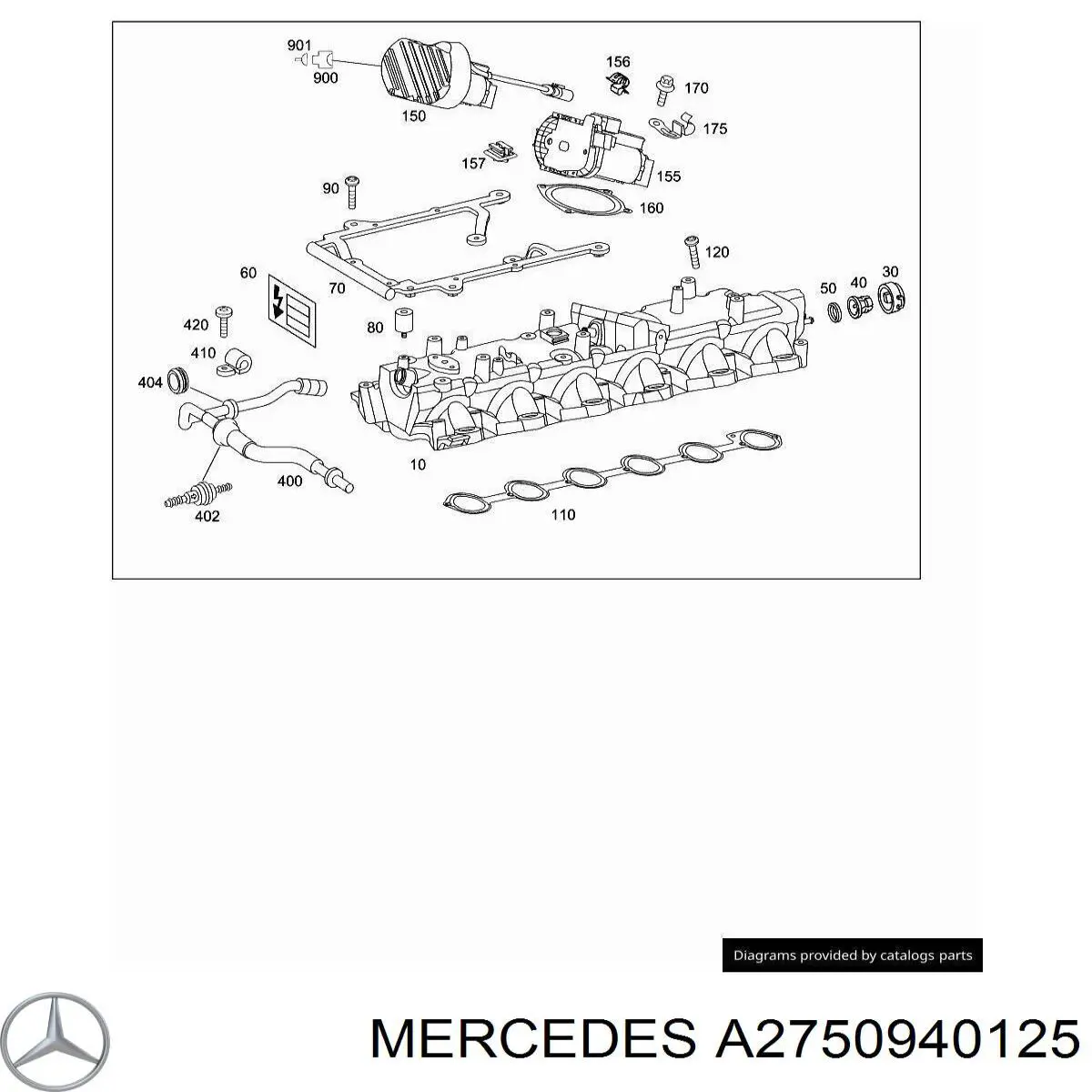 A2750940125 Mercedes 