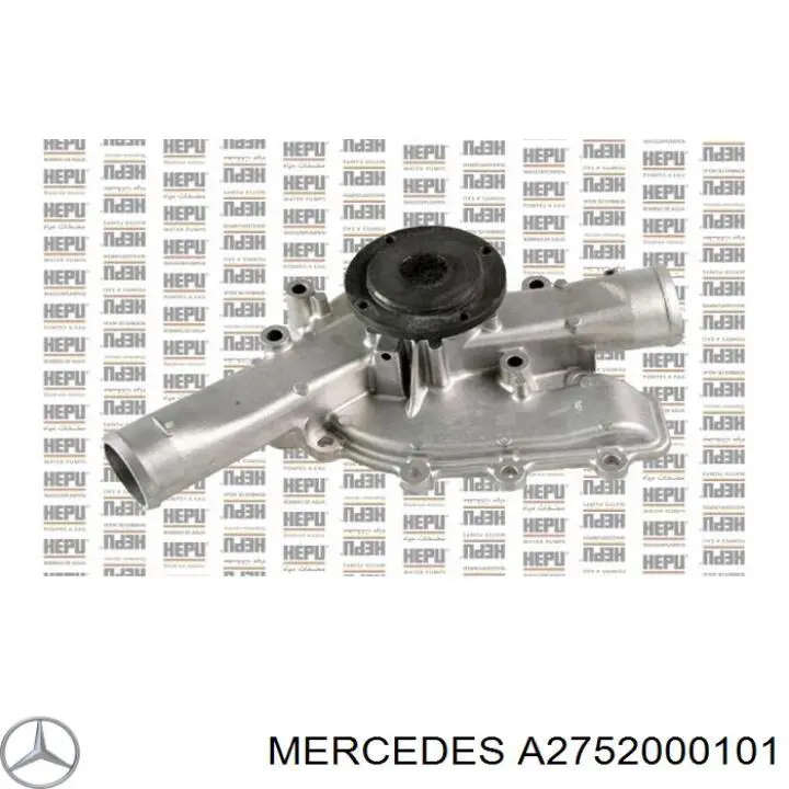 A2752000101 Mercedes Bomba de água (bomba) de esfriamento