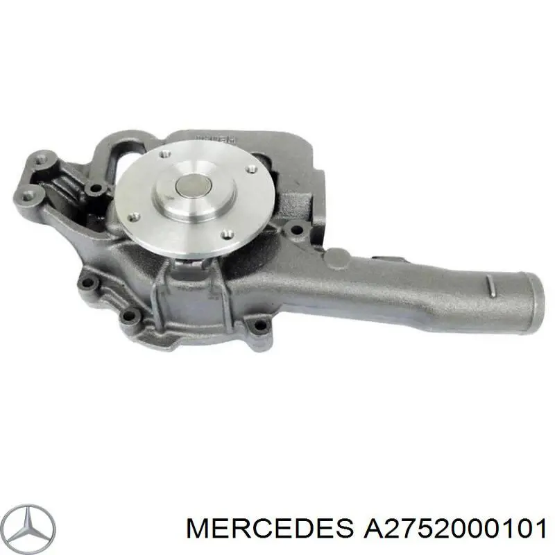 Bomba de água (bomba) de esfriamento Mercedes A2752000101 preço, a partir de 83,37 USD